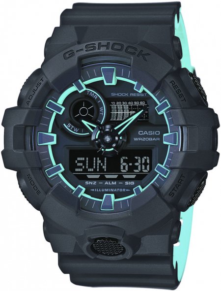 Zegarek Casio GA-700SE-1A2ER NO COMPLY NEON LAYERED