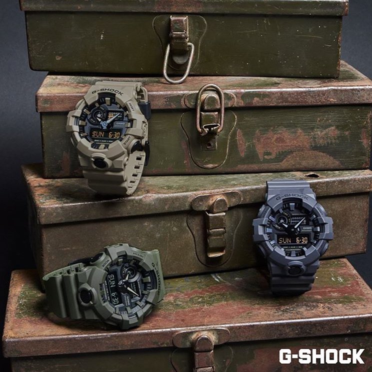 G-Shock GA-700UC-5AER G-SHOCK Original NO COMPLY UTILITY COLOR zegarek męski sportowy mineralne