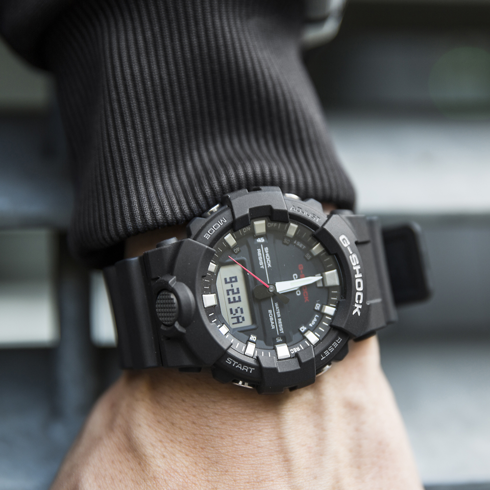 zegarek G-Shock GA-800-1AER czarny G-SHOCK Original