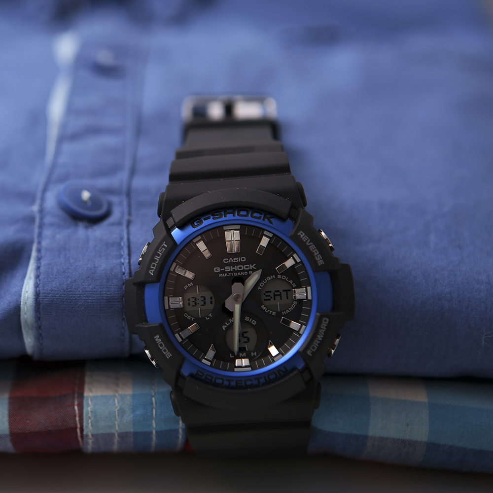 G-Shock GAW-100B-1A2ER męski zegarek G-SHOCK Original pasek