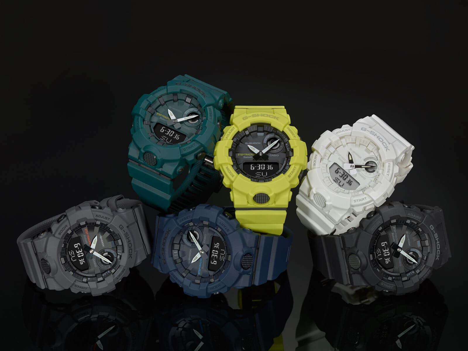 zegarek G-Shock GBA-800-9AER żółty G-SHOCK Original