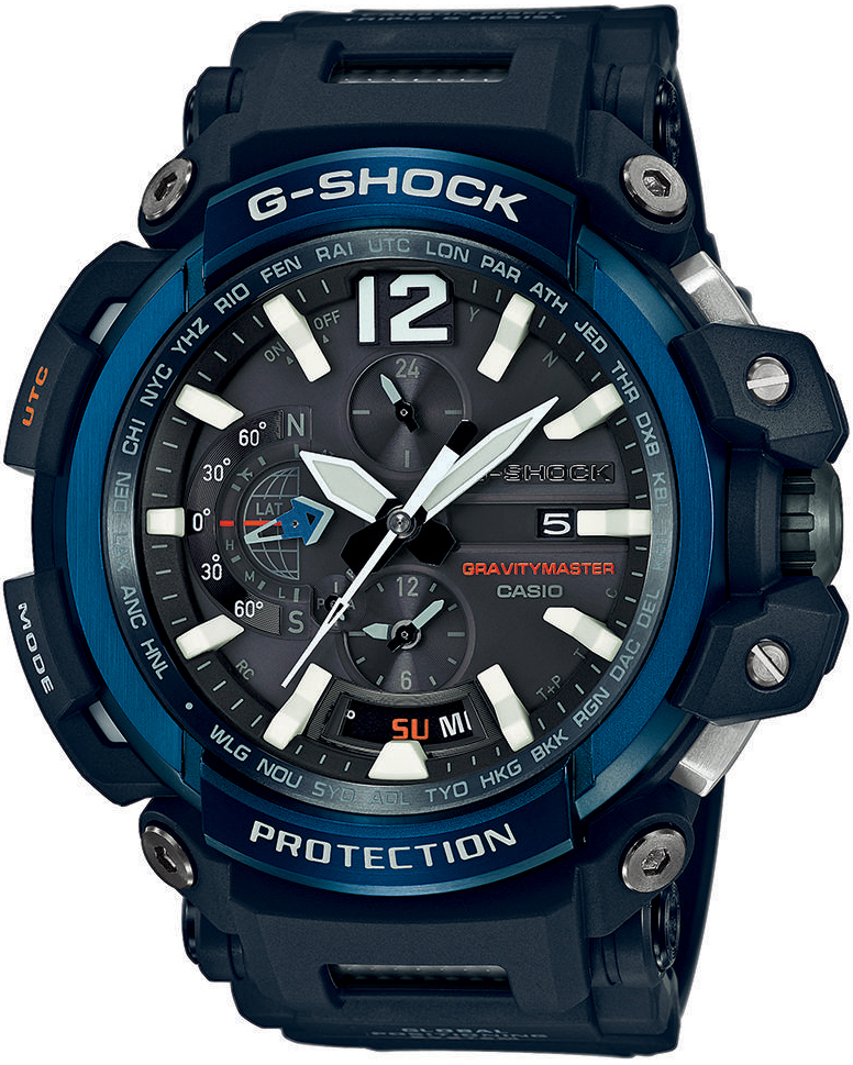 G-Shock GPW-2000-1A2ER G-SHOCK Master of G GRAVITYMASTER 3WAY TIME SYNC