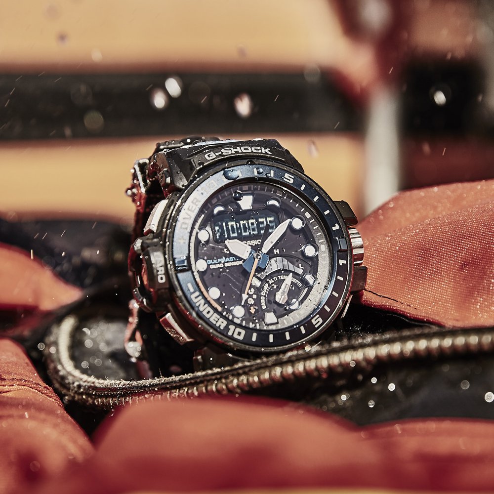 zegarek G-Shock GWN-Q1000-1AER GULFMASTER QUAD męski z termometr G-SHOCK Master of G
