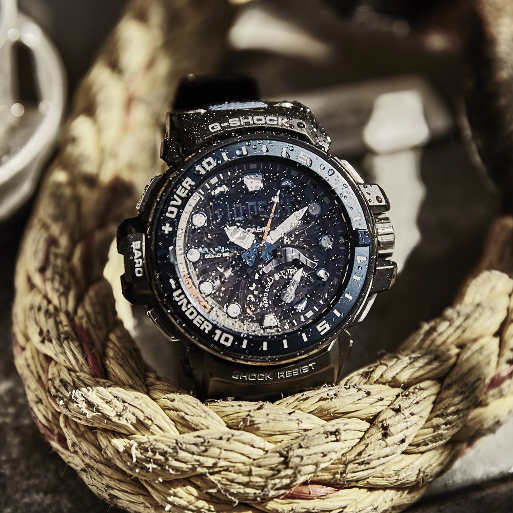 G-Shock GWN-Q1000-1AER zegarek G-SHOCK Master of G z barometr
