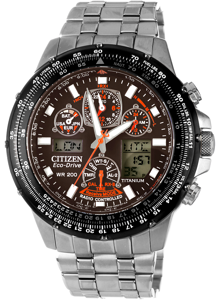 Citizen JY0080-62E Radio Controlled Skyhawk Promaster