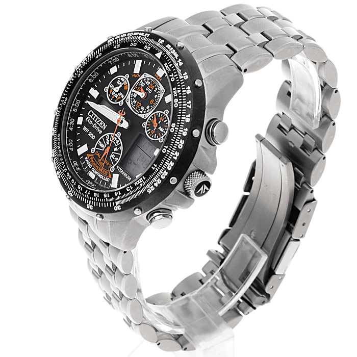 zegarek Citizen JY0080-62E Skyhawk Promaster męski z chronograf Radio Controlled