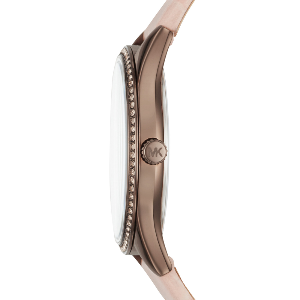 Michael Kors MK2722 zegarek brązowy klasyczny Lauryn pasek - miniatura 3