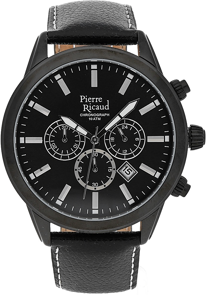Pierre Ricaud P97010.B214CH zegarek męski Pasek