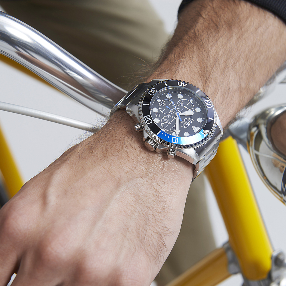 zegarek Lorus RT315GX9 męski z chronograf Sportowe