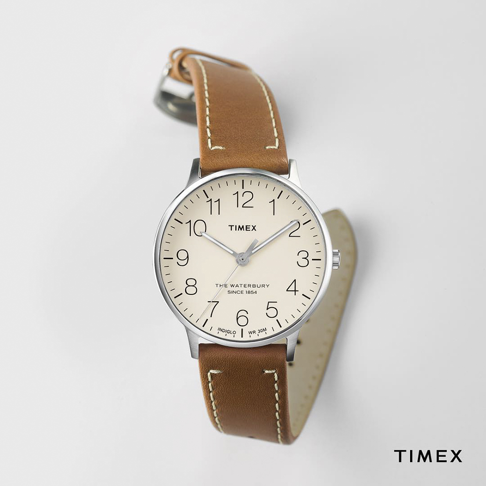 Timex TW2R25600 Waterbury Waterbury zegarek męski klasyczny mineralne - miniatura 2