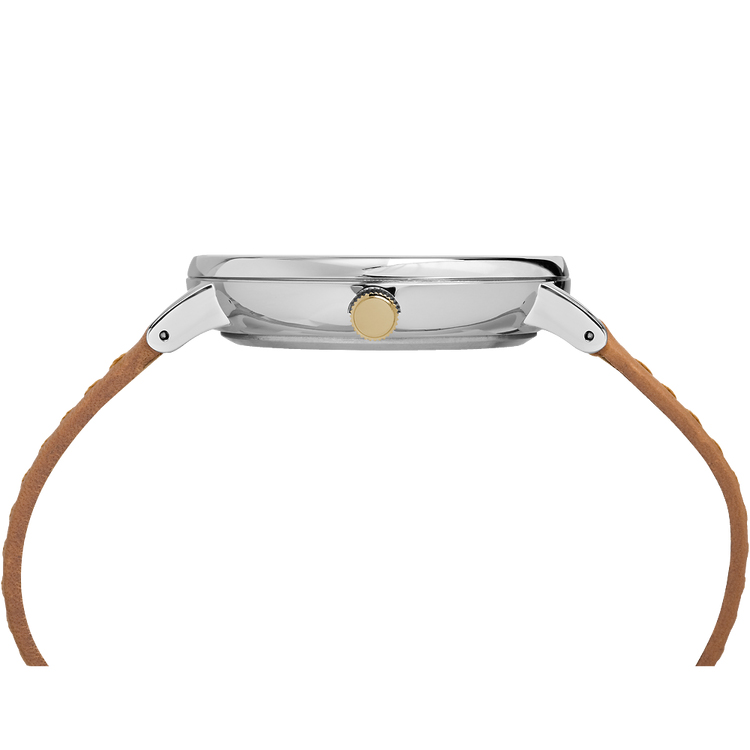 Timex TW2R29100 zegarek srebrny klasyczny Southview pasek - miniatura 3