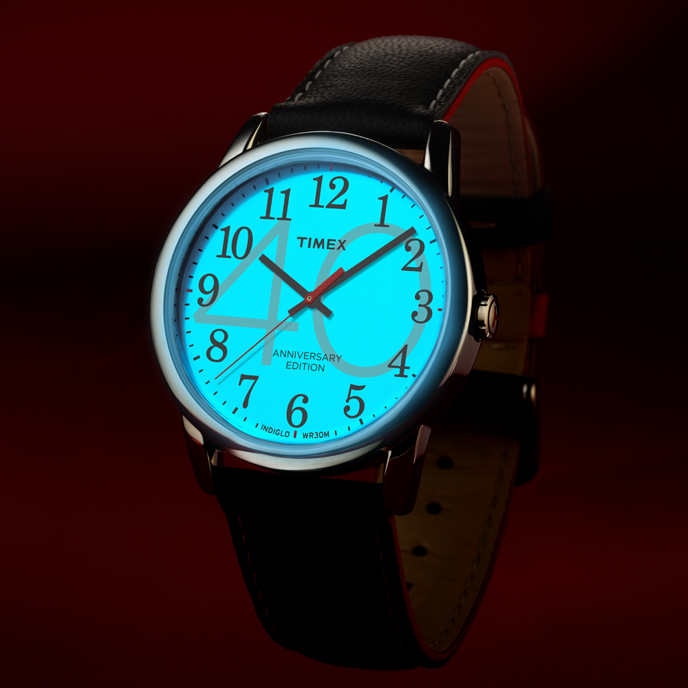 zegarek Timex TW2R40000 srebrny Easy Reader - miniatura 4