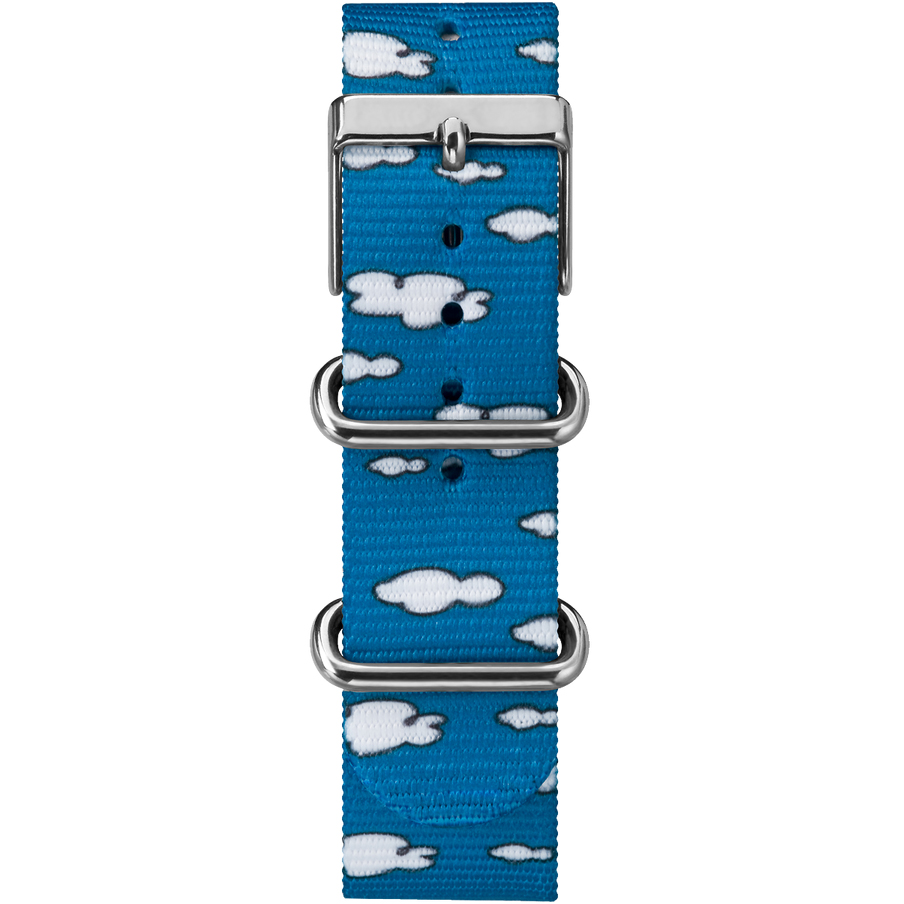 Timex TW2R41300 Weekender Seasonal Timex x Peanuts Lucy Weekender fashion/modowy zegarek srebrny - miniatura 3