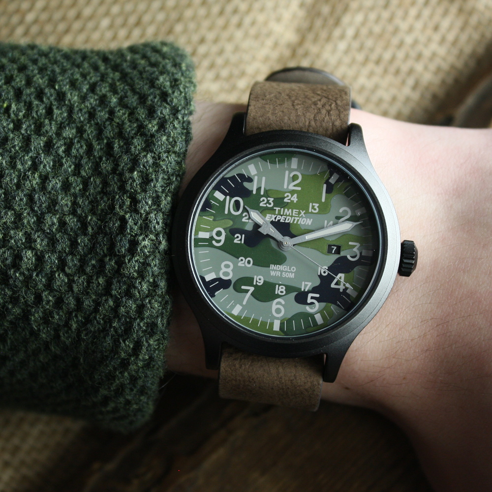 Timex TW4B06600 Expedition Scout zegarek męski fashion/modowy mineralne - miniatura 4