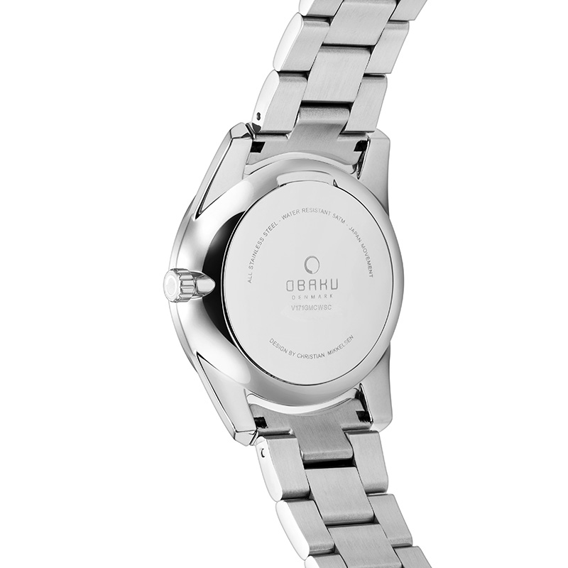 Obaku Denmark V171GMCWSC męski zegarek Slim bransoleta - miniatura 3