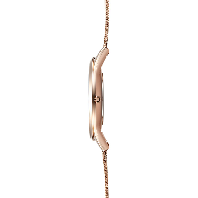 zegarek Obaku Denmark V217LXVWMV kwarcowy damski Slim FIN - ROSE - miniatura 4