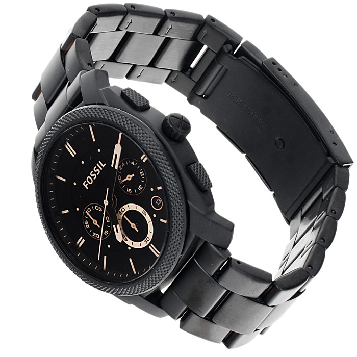 zegarek Fossil FS4682 czarny Mens Dress - miniatura 4