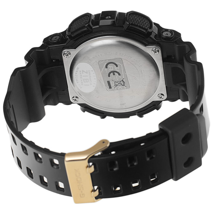 G-Shock GD-100GB-1ER G-SHOCK Style BLACK AND GOLD zegarek męski sportowy mineralne