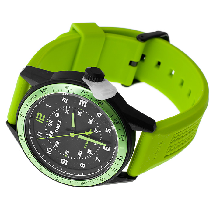 zegarek Timex T2P025 zielony Classic - miniatura 4