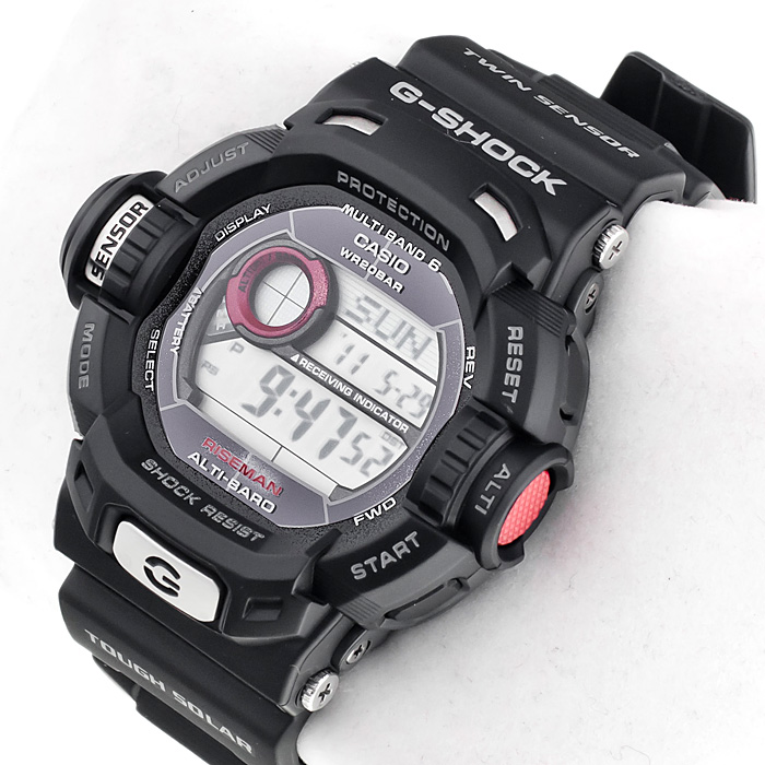 zegarek G-Shock GW-9200-1ER czarny G-SHOCK Master of G