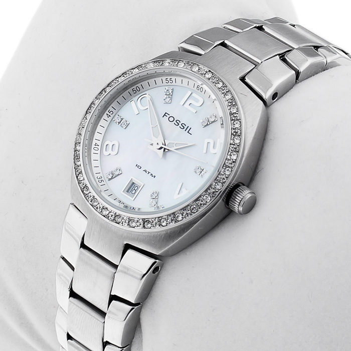 zegarek Fossil AM4141 srebrny Trend