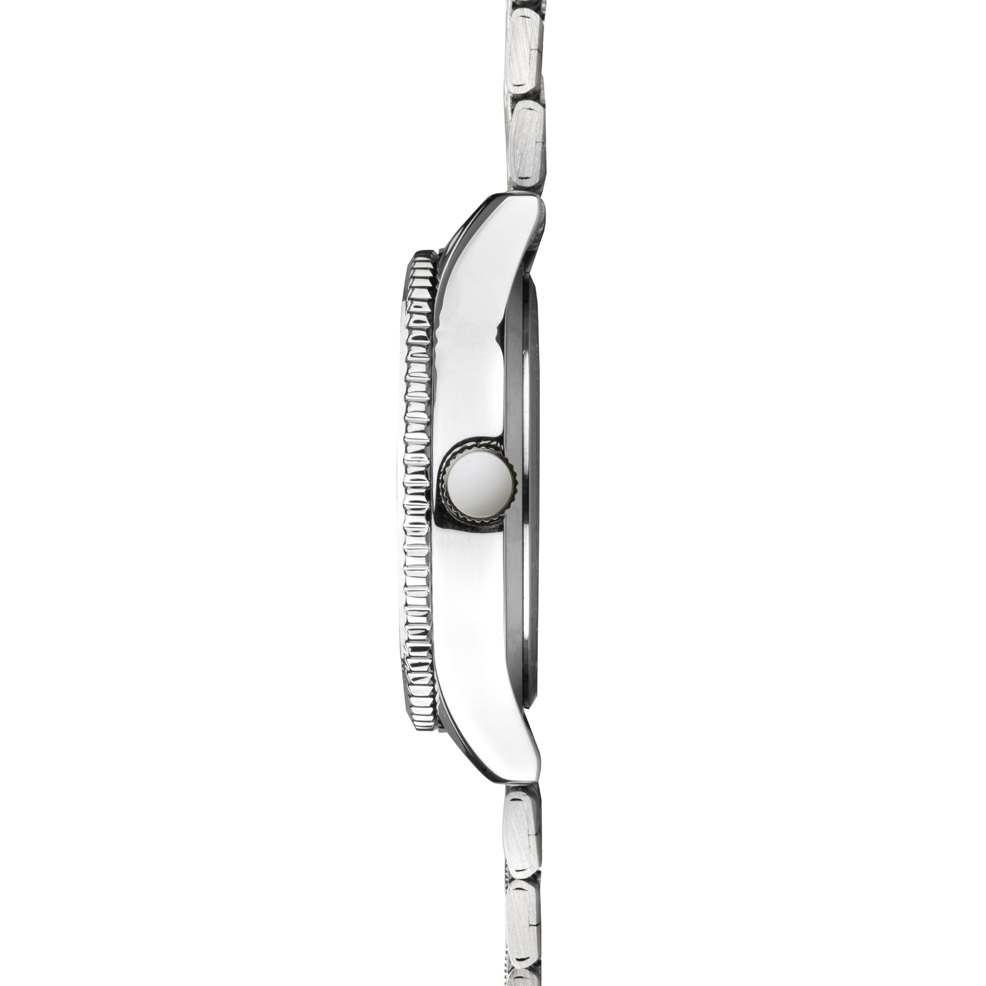 30037 zegarek srebrny elegancki Pilot bransoleta