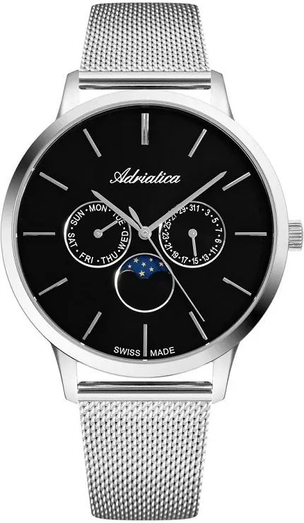Adriatica A1274.5114QF Bransoleta Moonphase