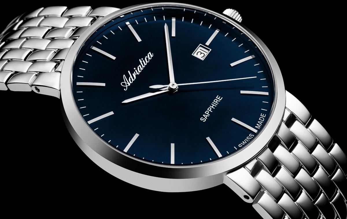 A12815115Q zegarek srebrny elegancki Bransoleta bransoleta