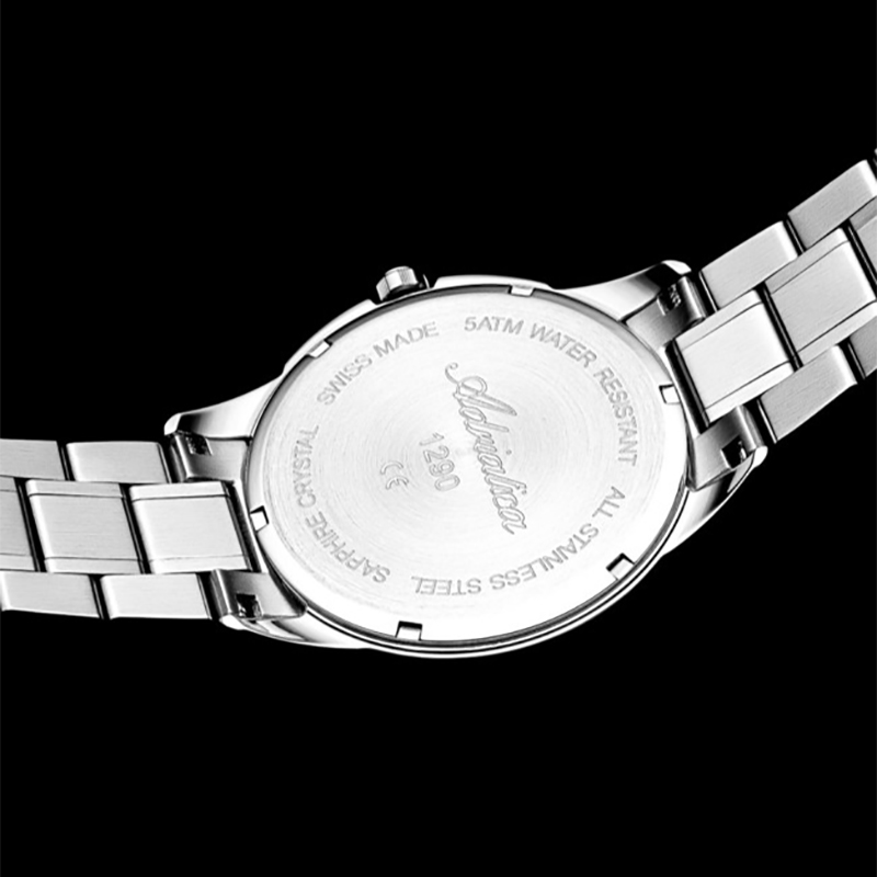 A1290R1R6Q zegarek srebrny klasyczny Bransoleta bransoleta - miniatura 7