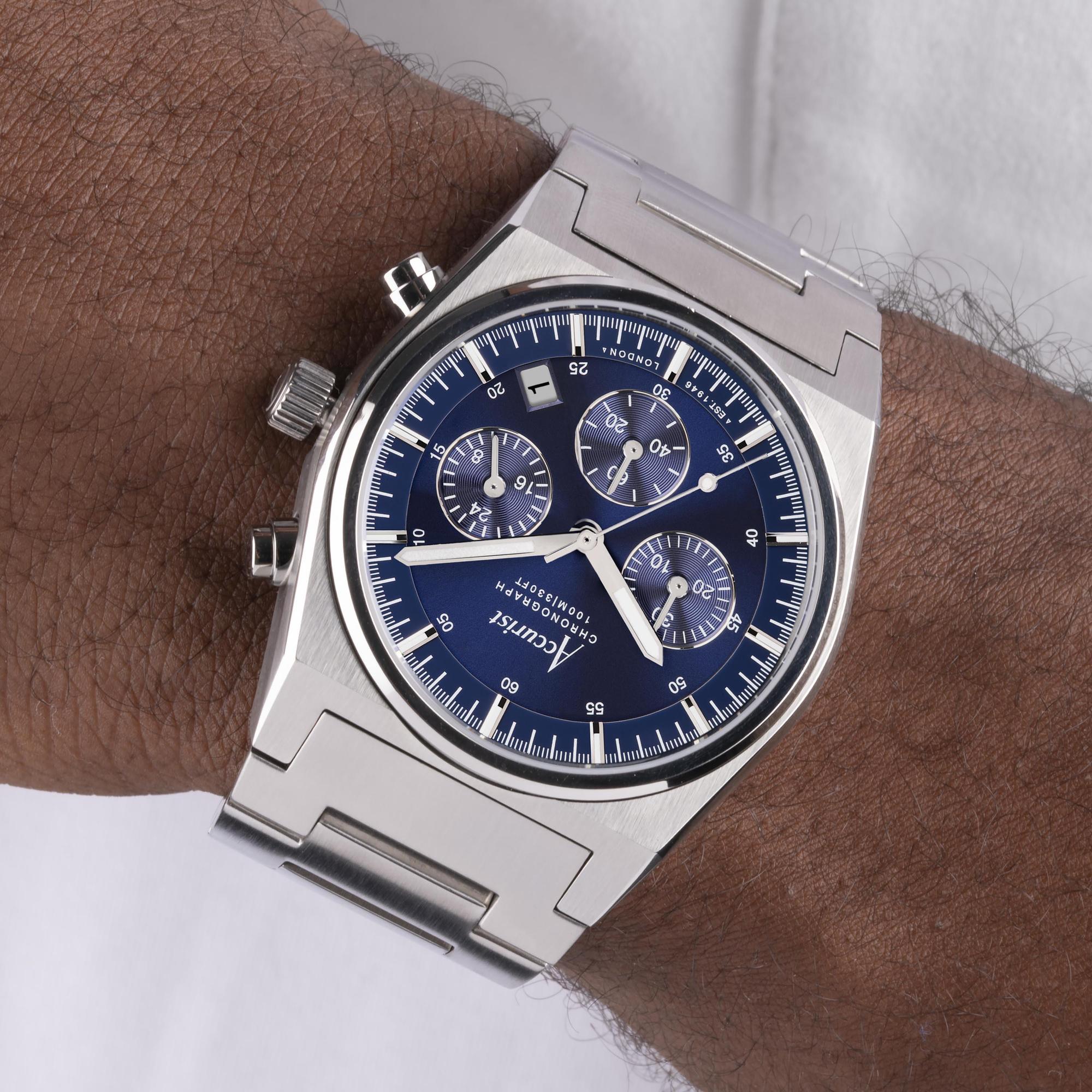 Origin Chronograph 41mm - Royal Blue Accurist 70001 - hover