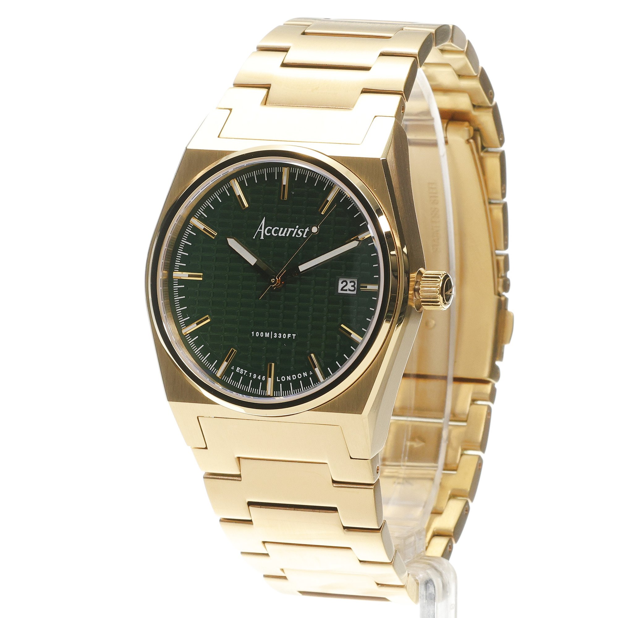 Accurist 70009 zegarek męski Origin złoty