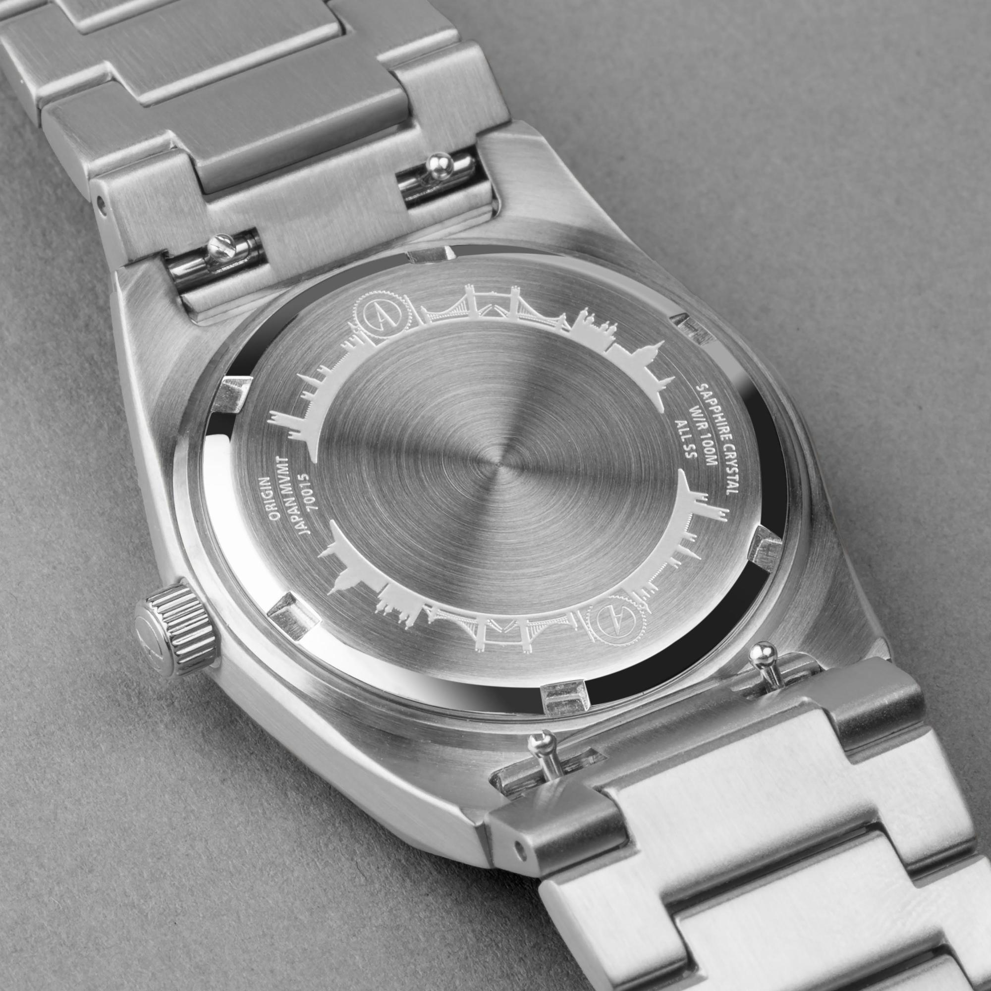Accurist 70015 Origin 34mm - Silver Origin klasyczny zegarek srebrny - miniatura 8