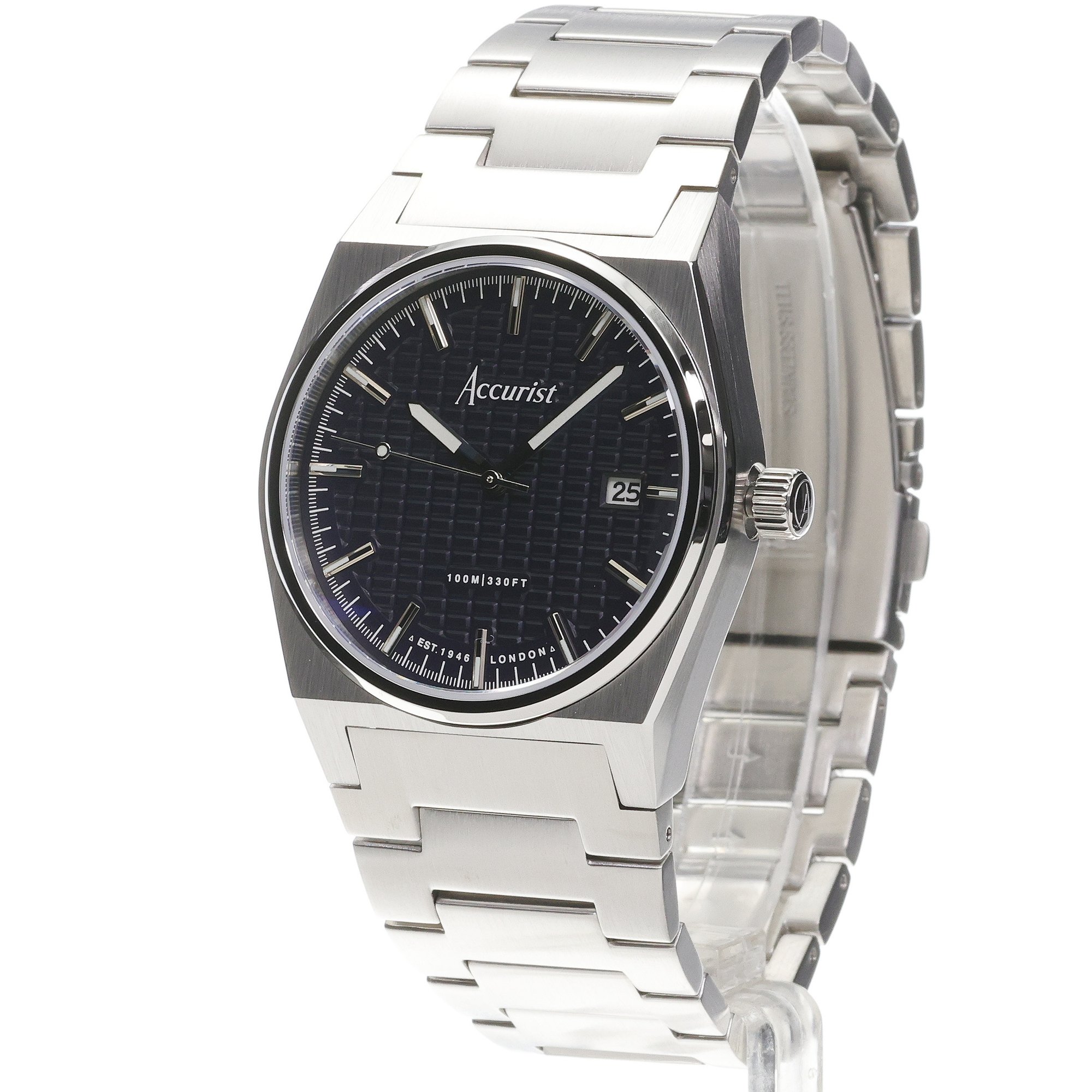 Accurist 70019 zegarek męski Origin srebrny