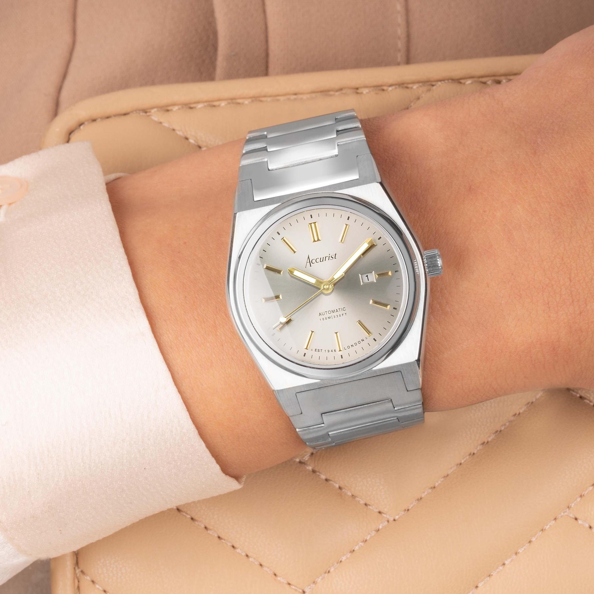 Origin Automatic 34mm - Champagne Accurist 70024 - hover