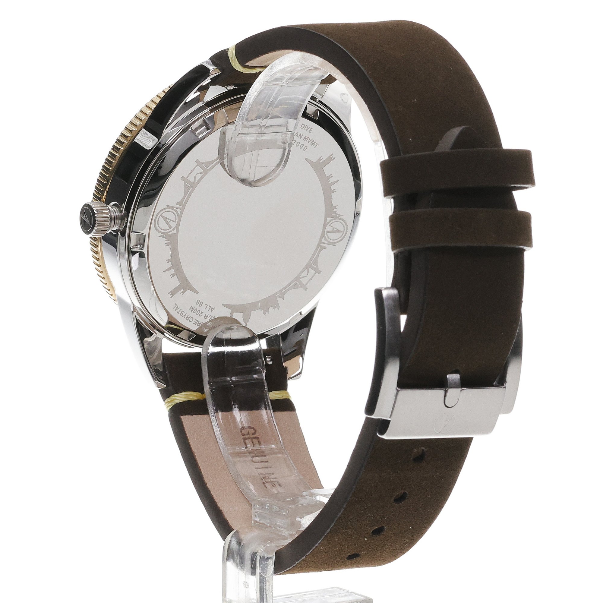 Accurist 72000 zegarek męski Dive srebrny