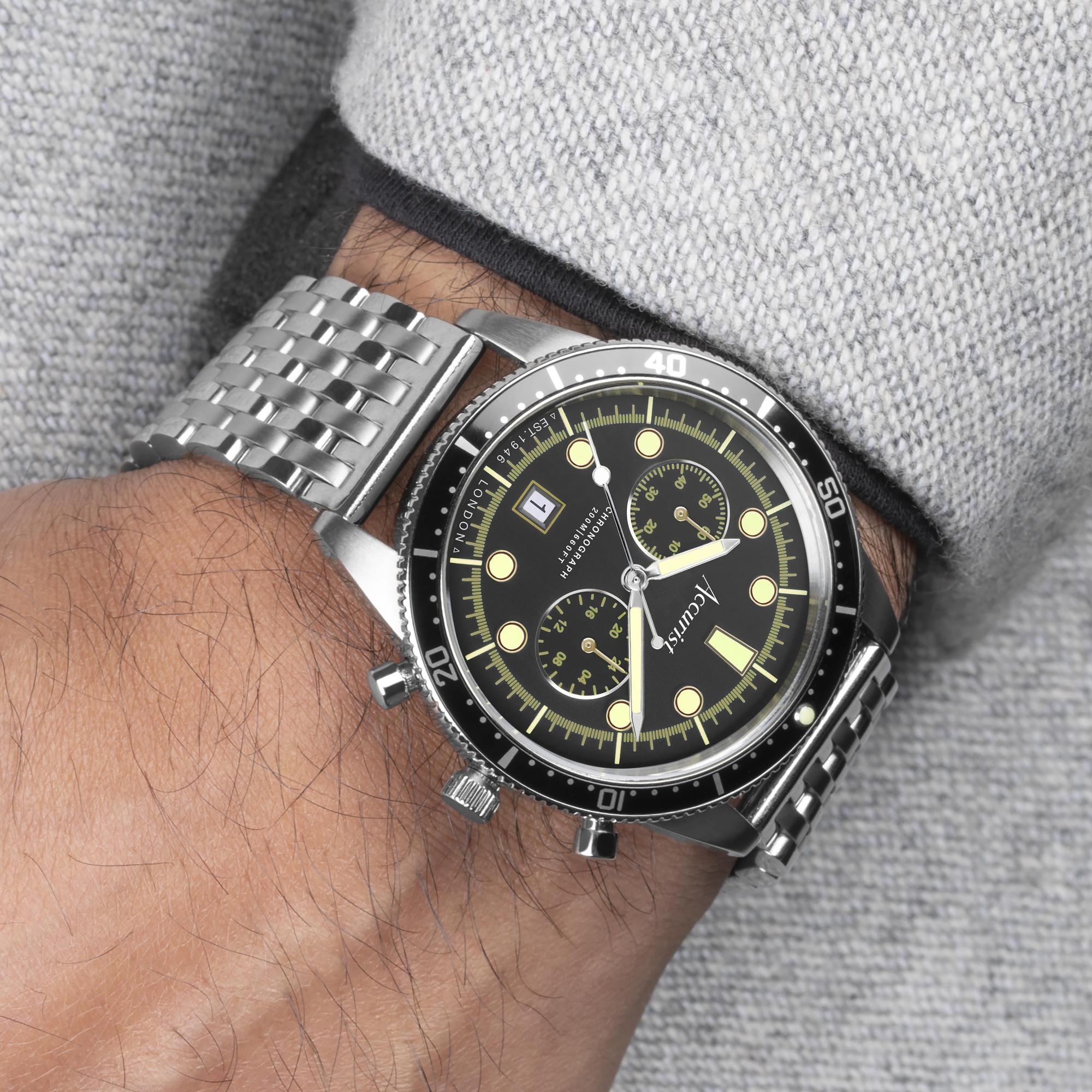 Dive Chronograph 42mm - Black Accurist 72005 - hover