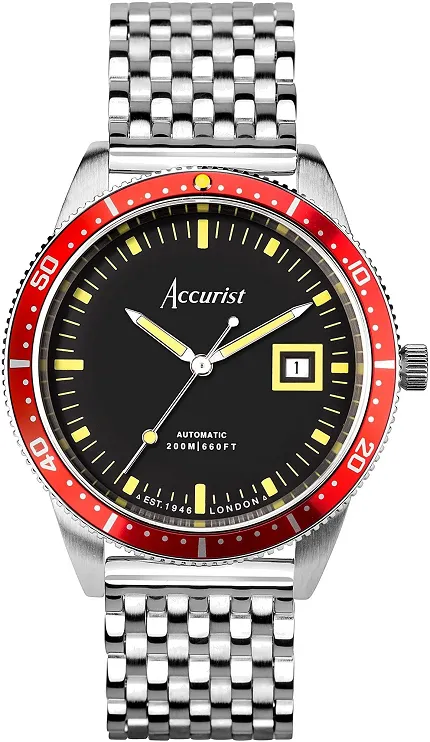 Accurist 72007 Dive Automatic 42mm - Black