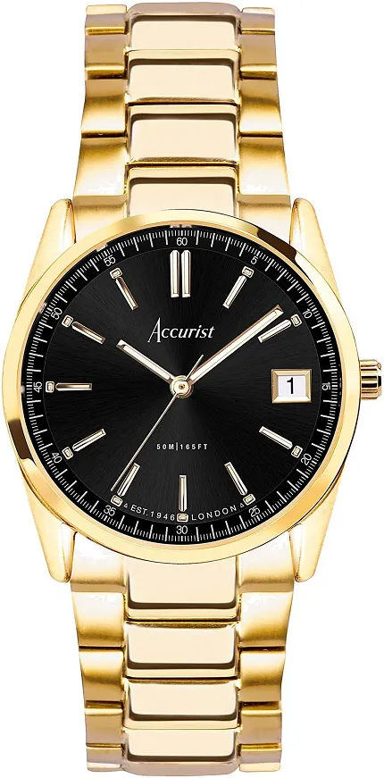 Accurist 74001X Everyday 30mm - Black - zdjęcie 1