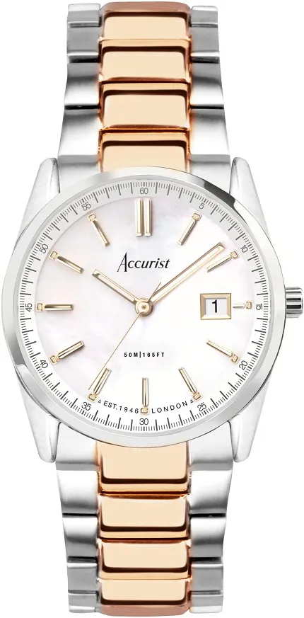 Accurist 74004 Everyday Everyday 30mm - White Mother of Pearl - zdjęcie 1