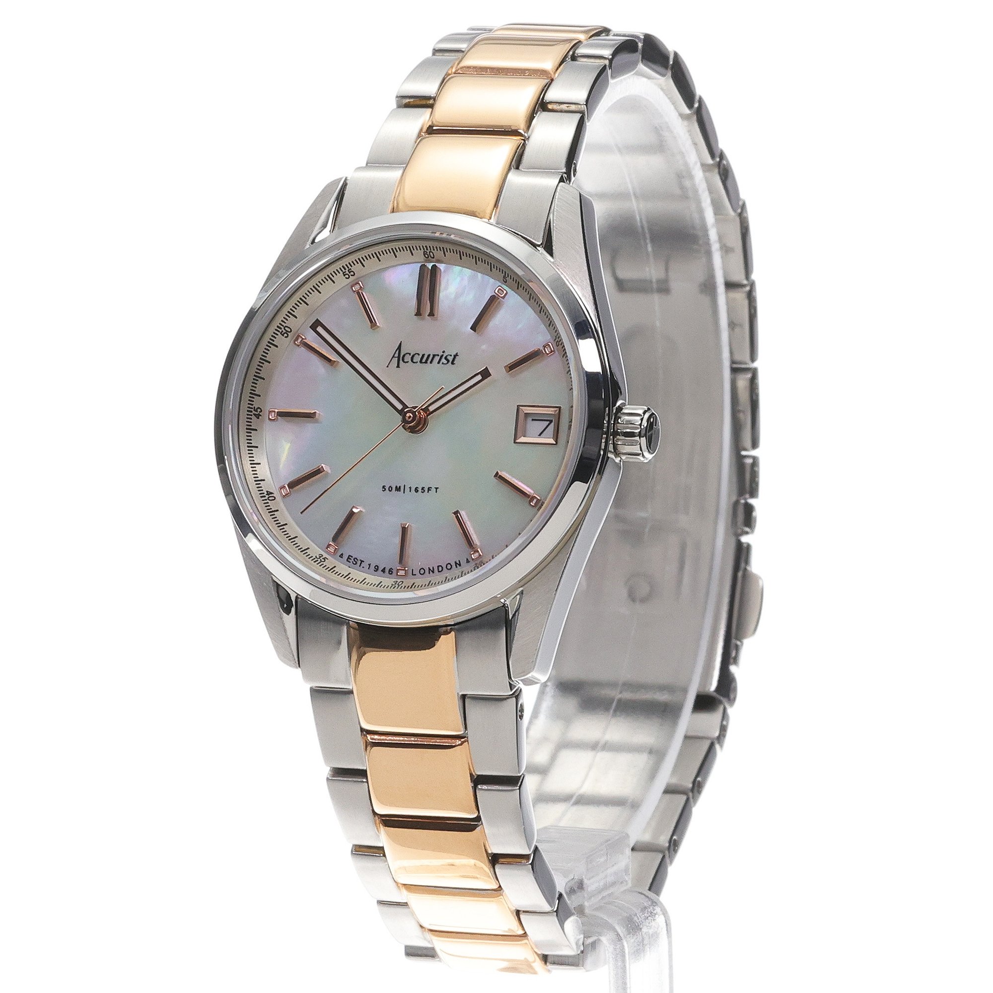 Accurist 74004 zegarek damski Everyday srebrny - miniatura 2
