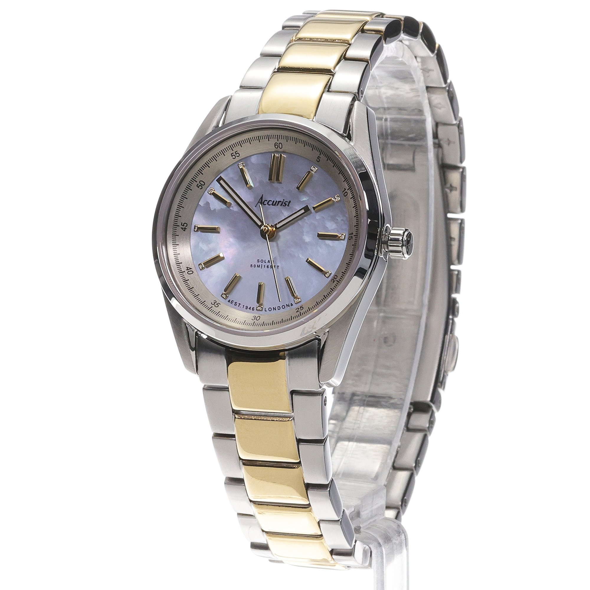 Accurist 74017 zegarek damski Everyday srebrny