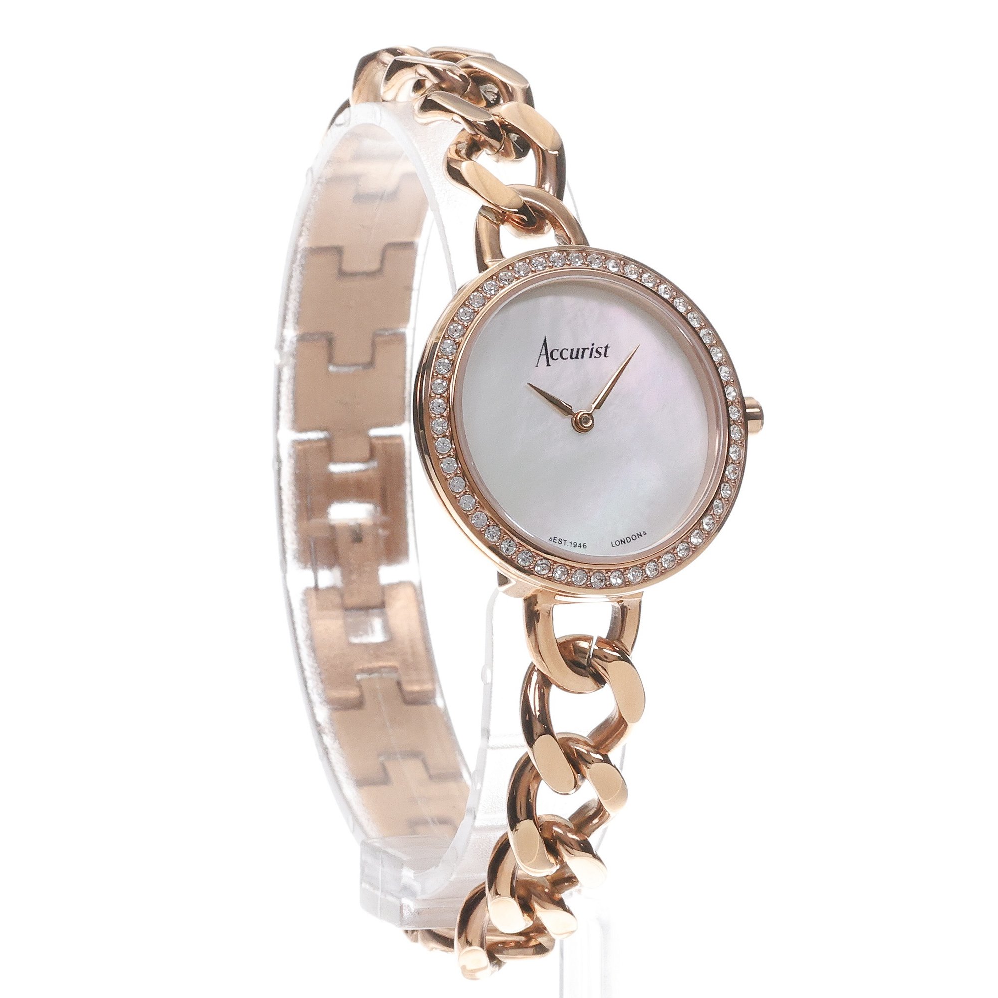 Accurist 78009 zegarek damski klasyczny Jewellery bransoleta - miniatura 3
