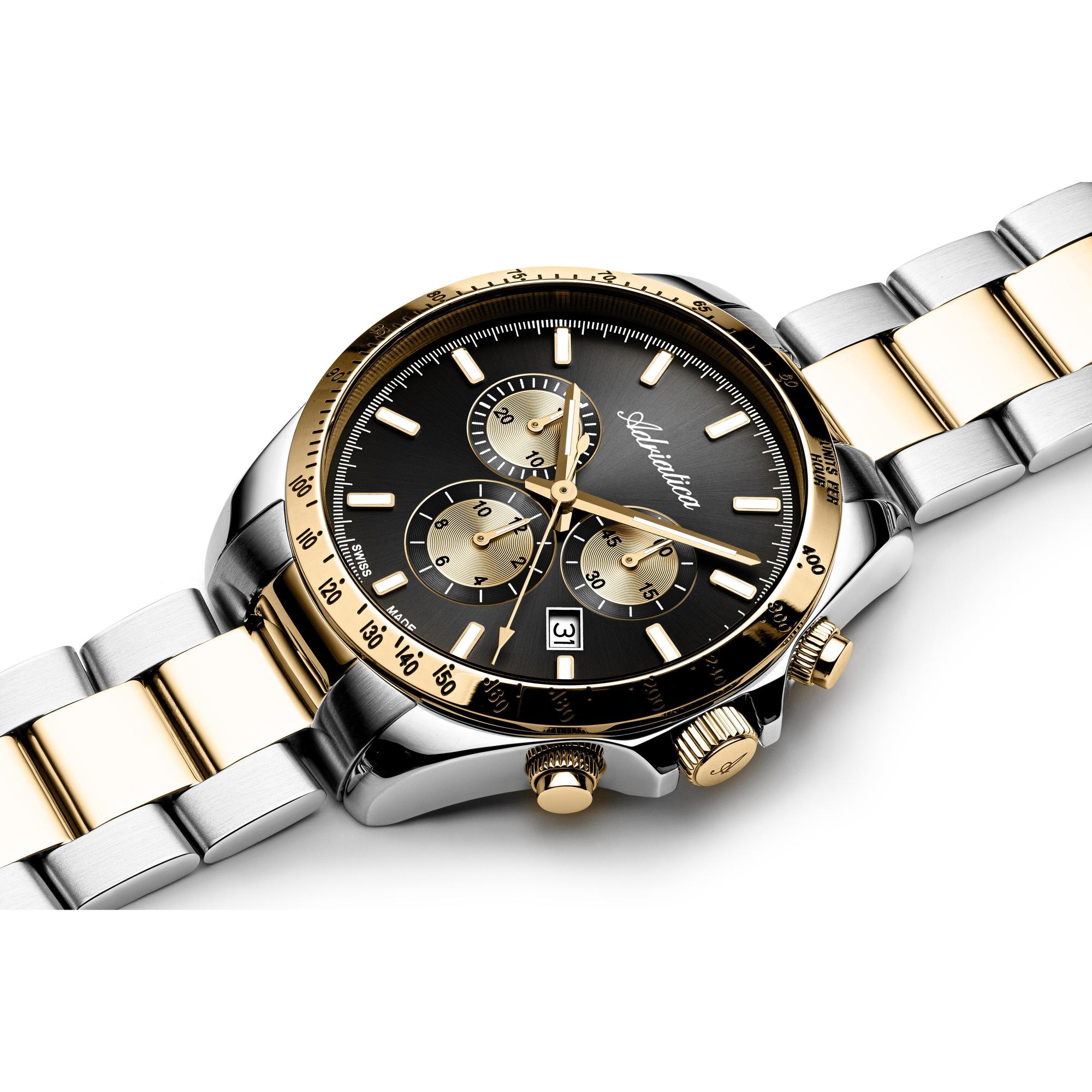 Adriatica A10532114CH zegarek Męskie z chronograf