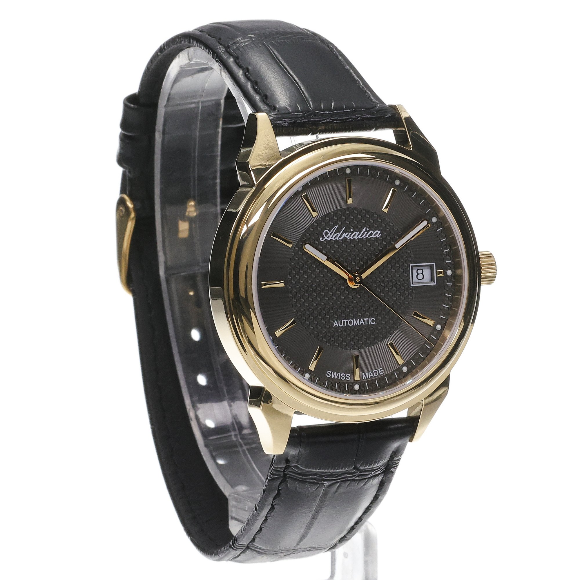Adriatica A10721216A Automatic klasyczny zegarek złoty