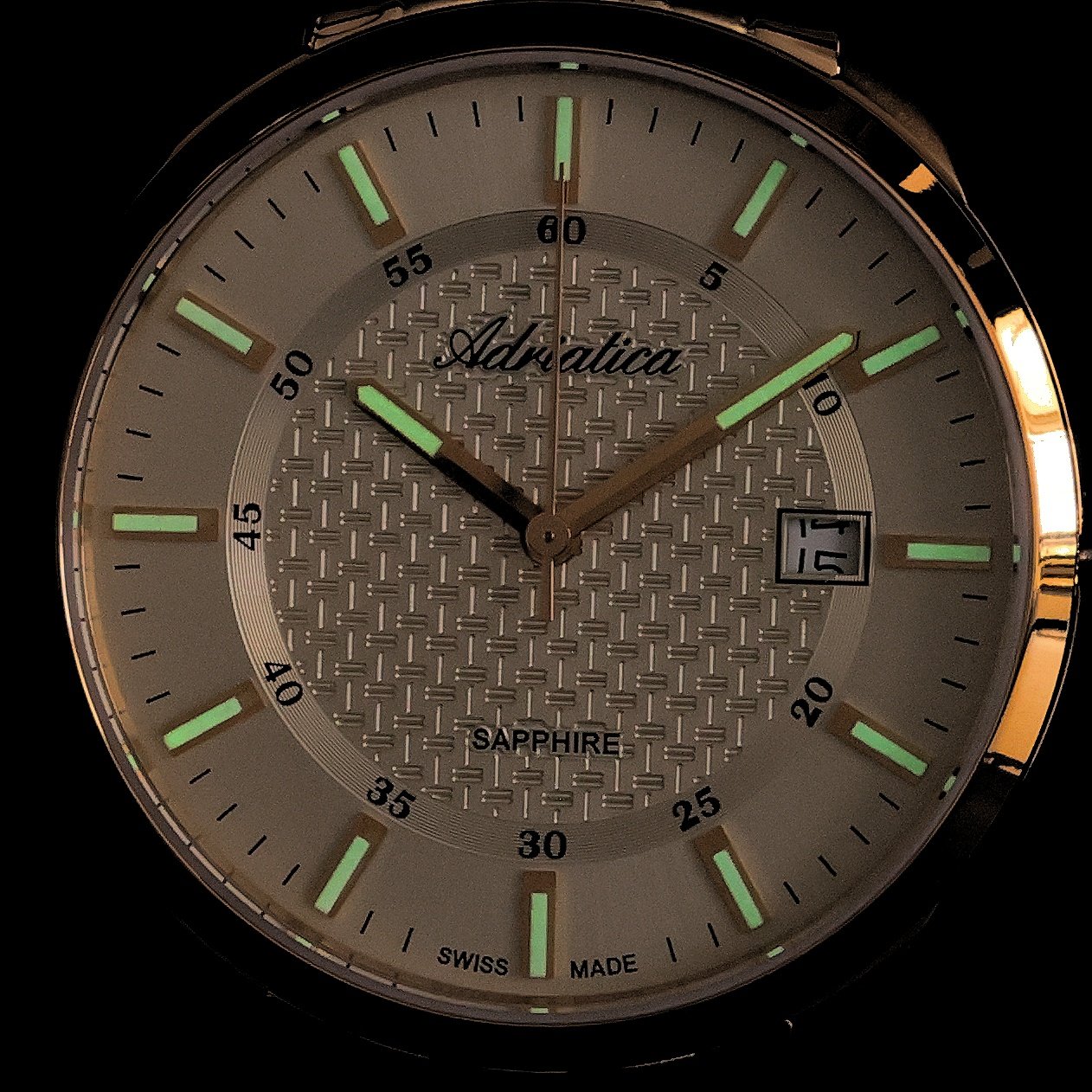 Adriatica A12561111Q zegarek złoty elegancki Bransoleta bransoleta