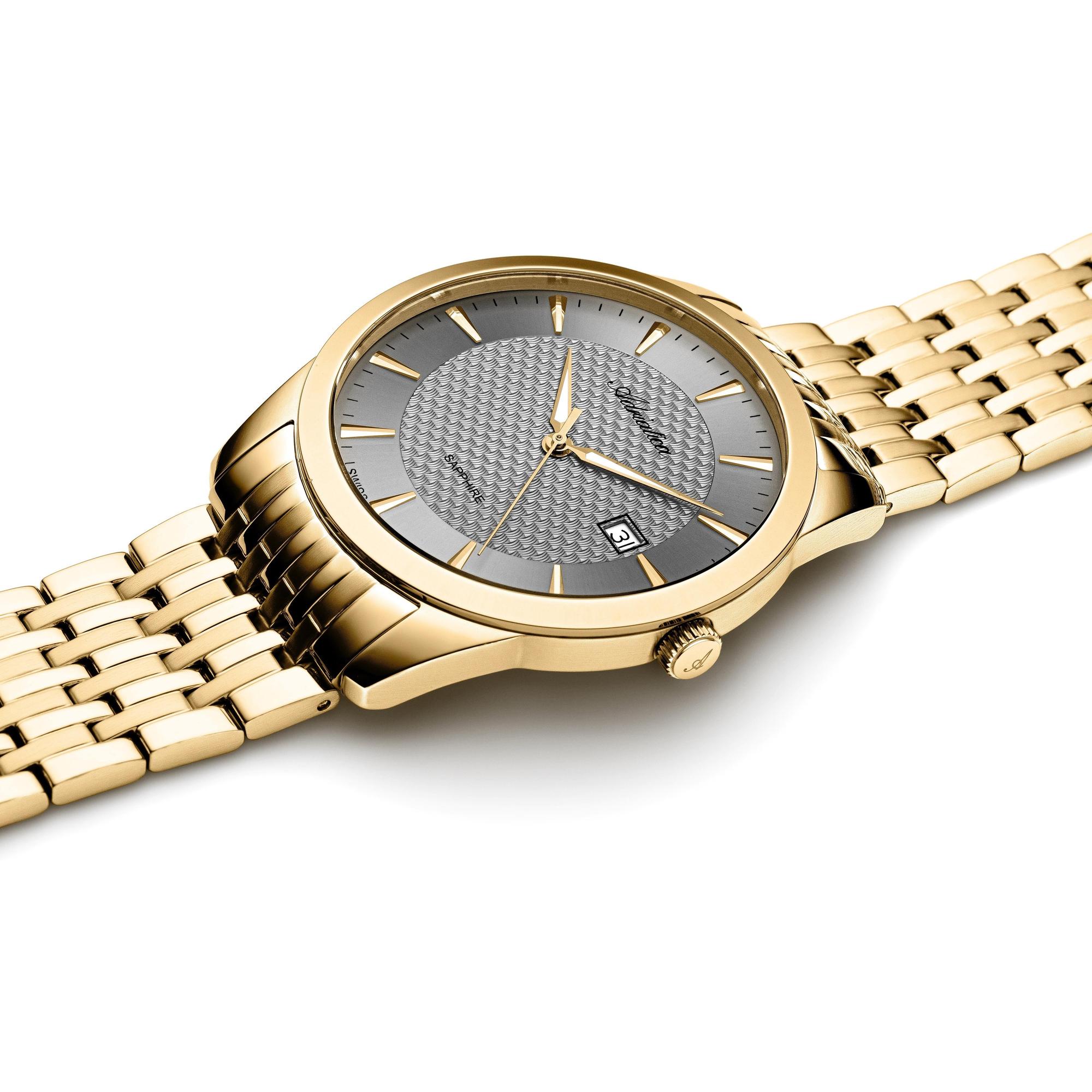 Adriatica A12881117Q zegarek złoty elegancki Bransoleta bransoleta - miniatura 3