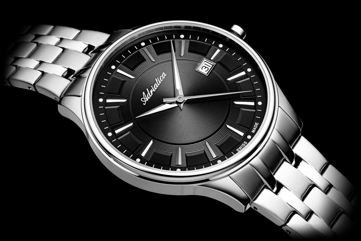 Adriatica A13005116Q Classic Bransoleta klasyczny zegarek srebrny