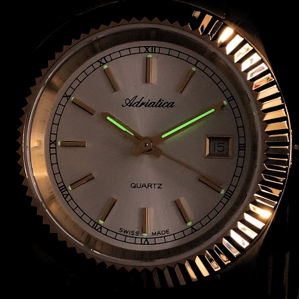 Adriatica A30901113Q Bransoleta elegancki zegarek złoty