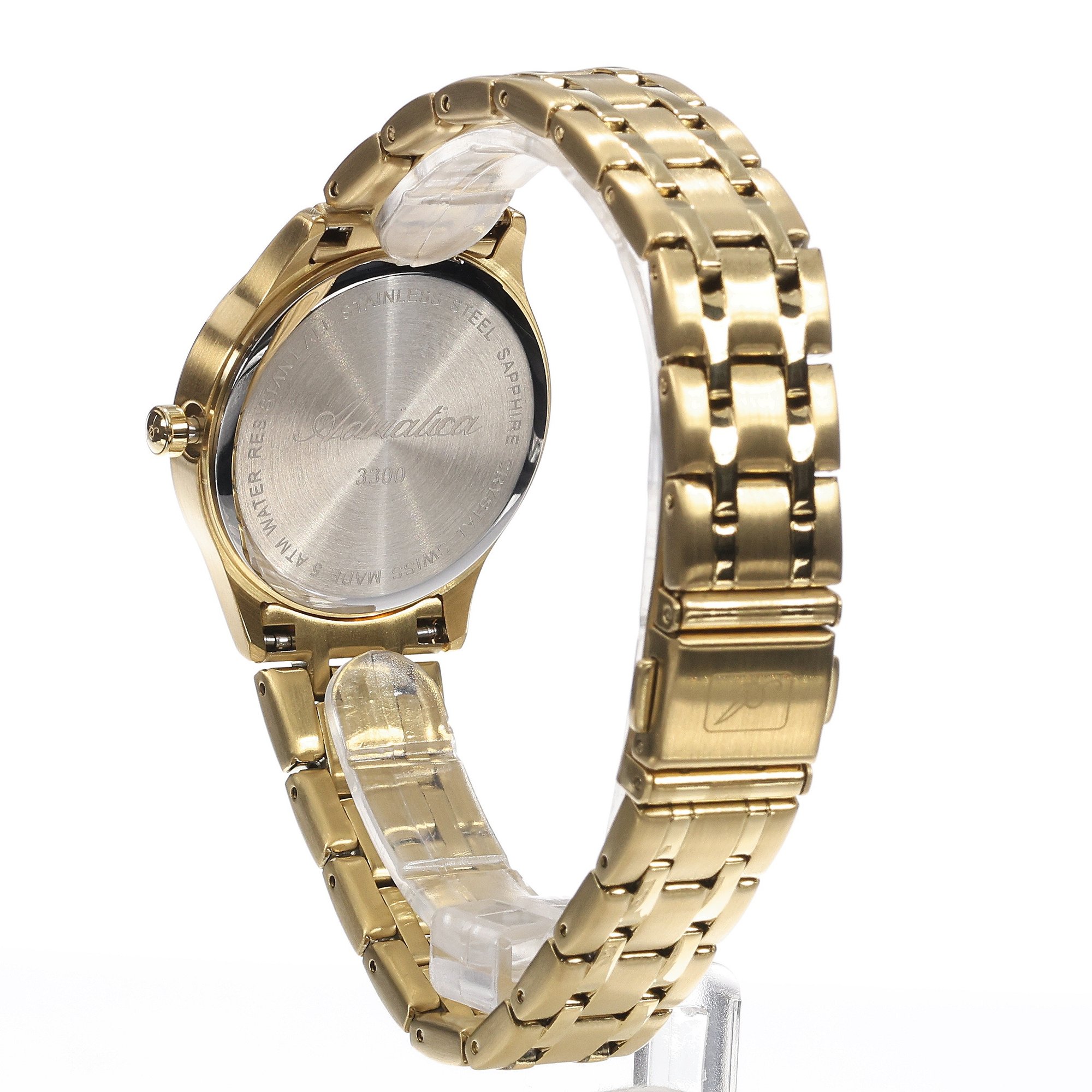 Adriatica A33001123Q Gold Stainless Steel 31mm zegarek elegancki Damskie