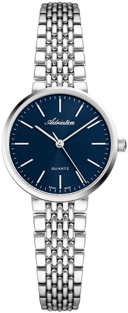 Adriatica A35635115Q Bransoleta klasyczny zegarek srebrny